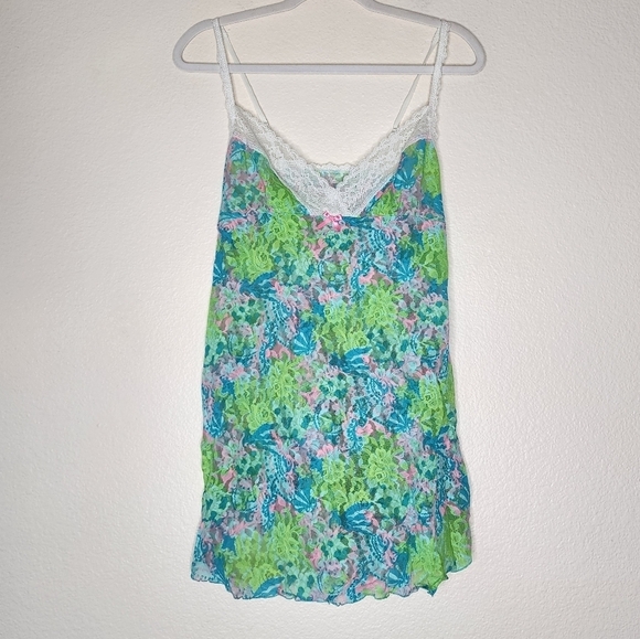 Lilly Pulitzer Xx Hanky Panky Chemise M - Picture 2 of 5